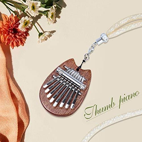 XHXseller Piano à pouce 8 touches, piano de poche, mini kalimba musical pour débutants, cadeau d’anniversaire de Noël… - Les Beatles, Paul McCartney, John Lennon, RIngo Starr, George Harrison XHXseller Piano à pouce 8 touches, piano de poche, mini kalimba musical pour débutants, cadeau d'anniversaire de Noël… – Image 4