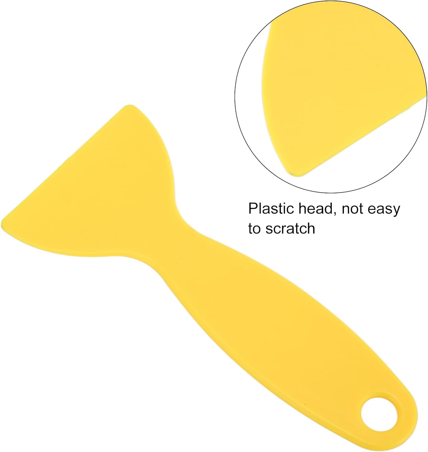 Resin Removal Spatula, 3D Printer Flexible Plastic Spatula with Rounded Design, 3D Printing Resin Removal Scraper for WANHAO D8 for for Nova image 5