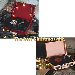 Vitesses du Tourne-Disque Gramophone avec Haut-parleurs stéréo intégrés Prend en Charge la Sortie Audio RCA et Le… - Les Beatles, Paul McCartney, John Lennon, RIngo Starr, George Harrison Vitesses du Tourne-Disque Gramophone avec Haut-parleurs stéréo intégrés Prend en Charge la Sortie Audio RCA et Le… – Image 4