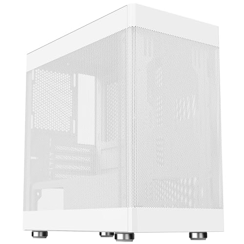 STRUTTURA DEL CASE: Questo cabinet è davvero versatile e professionale, le paratie laterali e quella frontale sono completamente traforate per permettere il miglior flusso d'aria possibile