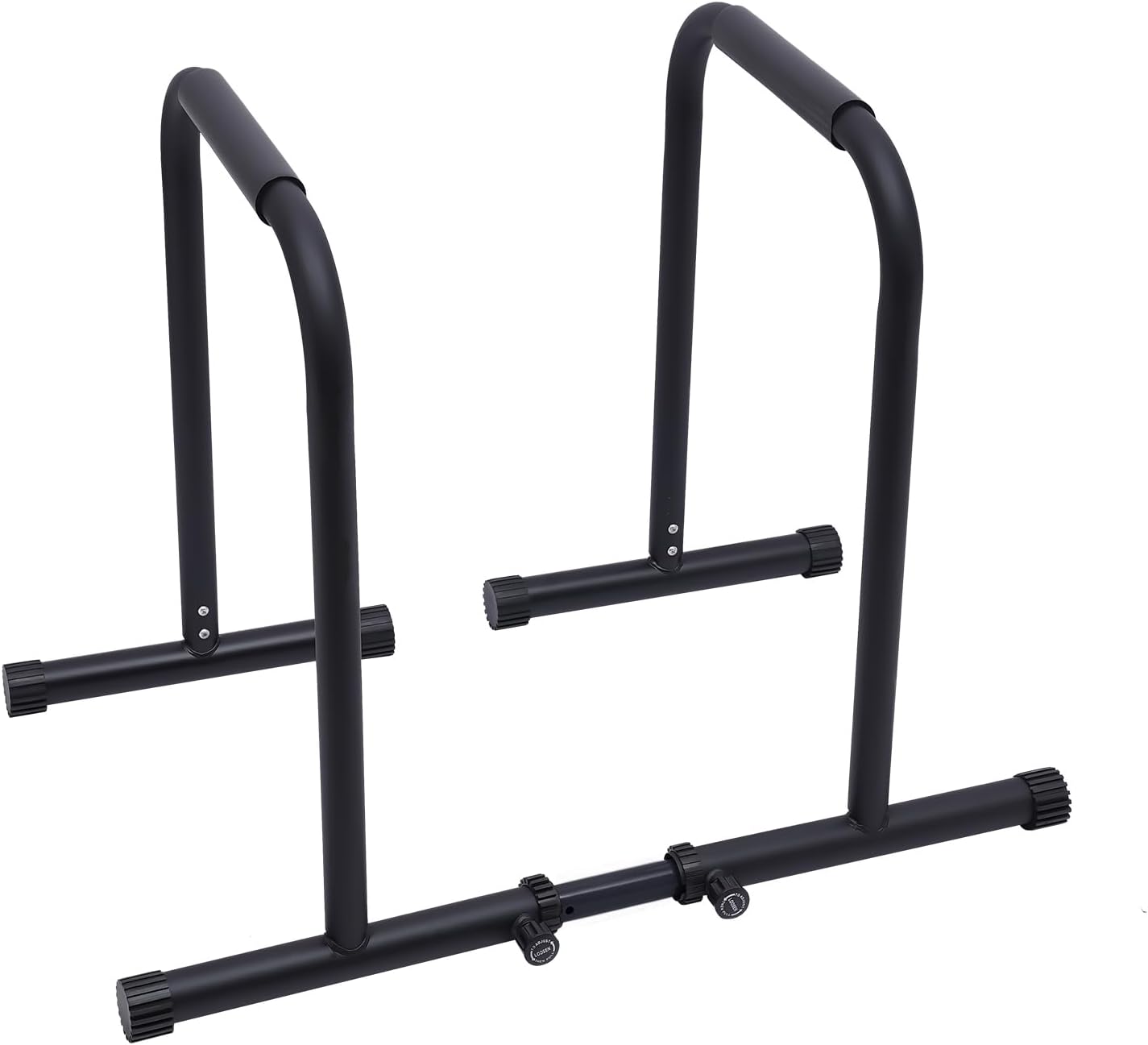 Dip Stand Station, 440 Lbs Load Capacity Heavy Duty Dip Bars, Height Adjustable Workout Equipment, Multifunctional Fitness Parallel Bars for Home, Gym, Stadium, Physical Training