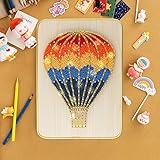 【Manualidades especiales de bricolaje】: este kit de manualidades es fácil de usar para niños artísticos mayores de 6 años. Simplemente empuje los alfileres en las bases de espuma prediseñadas y colóquelas. Los niños pueden usar nuestros patrones o diseñar los suyos propios. Los diseños parecen complejos pero son fáciles de completar con instrucciones claras y detalladas.