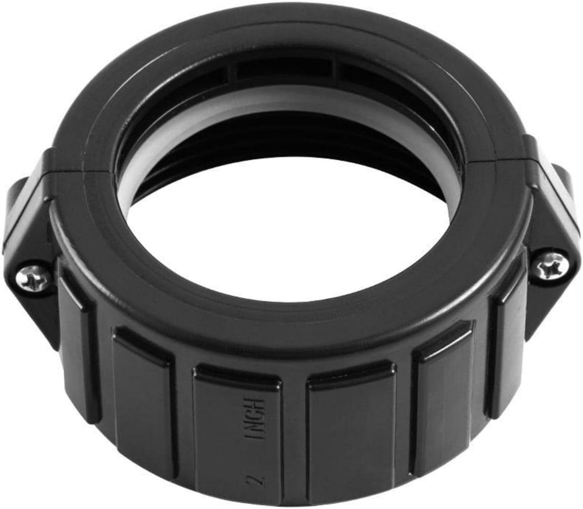 2" Spa Hot Tub Heater Split Nut Unions with Screws & Heater Gasket, Split Nut Replacement for Hot Tub and Spa 2-inch Heater Assemblies (Not Suitable for Inflatable Hot Tubs)