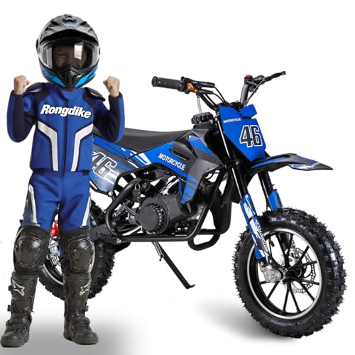 Rongdike 49cc Kids Dirt Bike, 2 - Stroke Off -