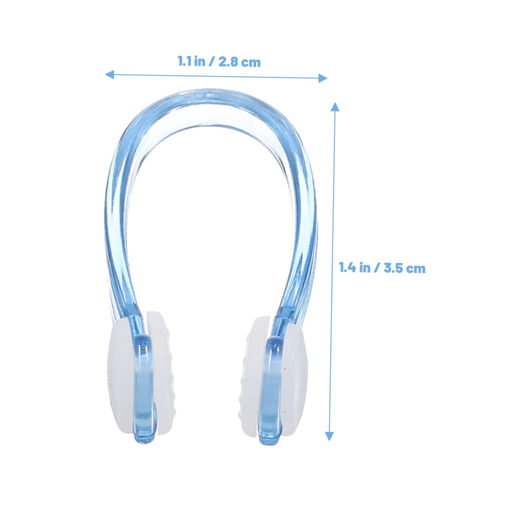 BRIGHTFUFU Waterproof Ear Plugs for Kids 3 Pack Sturdy and Comfortable Swimming Nose Clips for Adults and Children