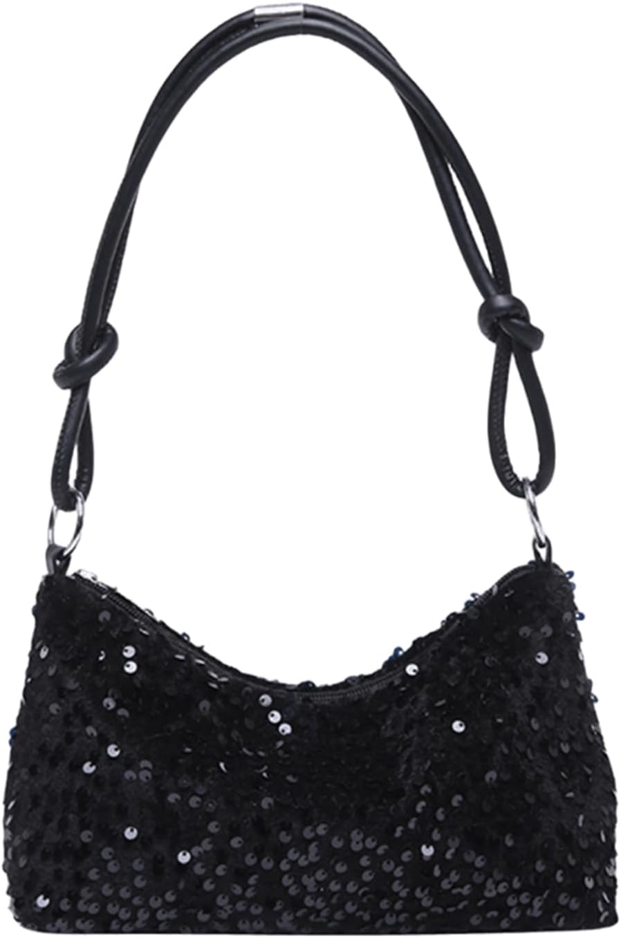 Women's Sequin Evening Bag, Sparkly Shoulder Bag, Bling Handbag, Glitter Clutch Purse for Party Prom Wedding
