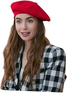 " Satin Ribbon Broadcloth Beret – Elegance that Adapts to you -red!