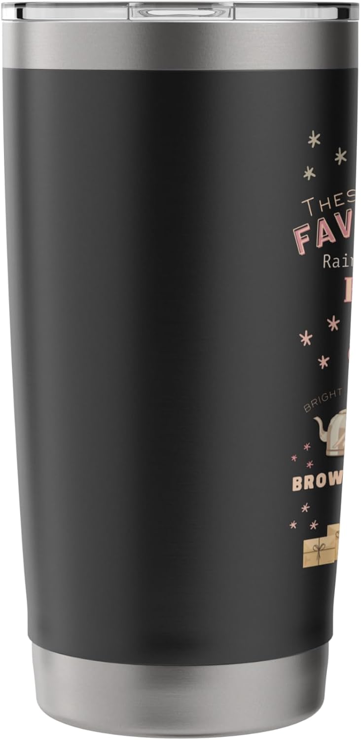 These Are a Few of My Favorite Things Christmas Stainless Steel Insulated Tumbler - Image 4