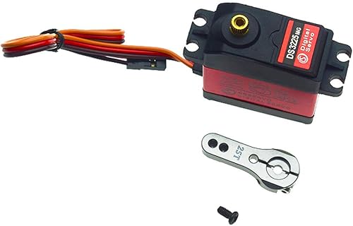 Vista 26 de servo DS3218 PRO - Servo de alta velocidad de 6 V, 44.1 lbs/0.09S, resistente al agua, de alto par, engranaje de metal, servo digital estándar
