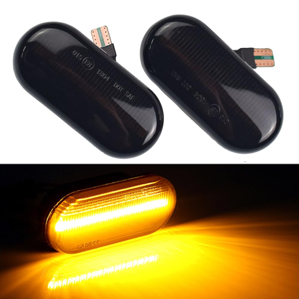 【K】プラズマライト Amazon.com: 2pcs Dynamic LED Side Marker Lights 12V Flowing