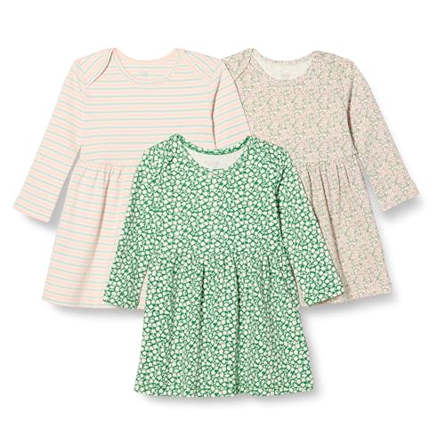 Robe à manches longues en coton pour bébé fille par Amazon Essentials