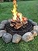 Walden Backyards Round Fire Pit Grate - High Temperature Heavy Duty Steel Above Ground Firegrate for Outdoor Pits and Campfire - 29.2”
