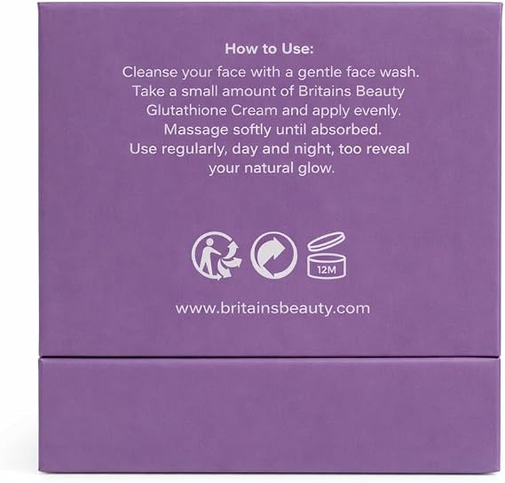 Pigmentation Removal Cream by Britains Beauty – Dark Spots, Melasma & Uneven Skin Tone Treatment with Vitamin C & Glutathione (50g)