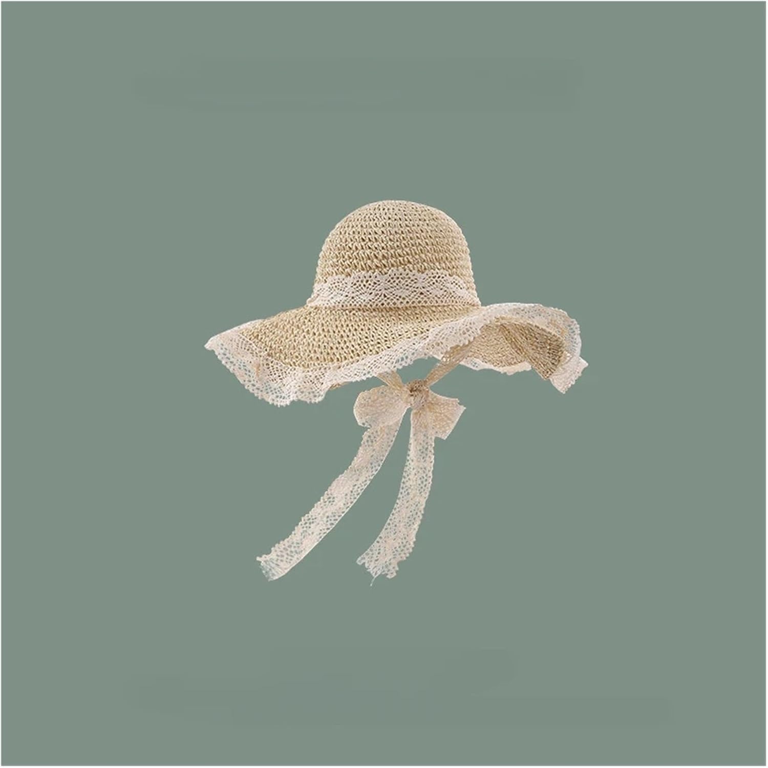 Women Sun Hat Wide Large Brim Beach Hats Womens Summer Straw Foldable Chapeau Femme Cap