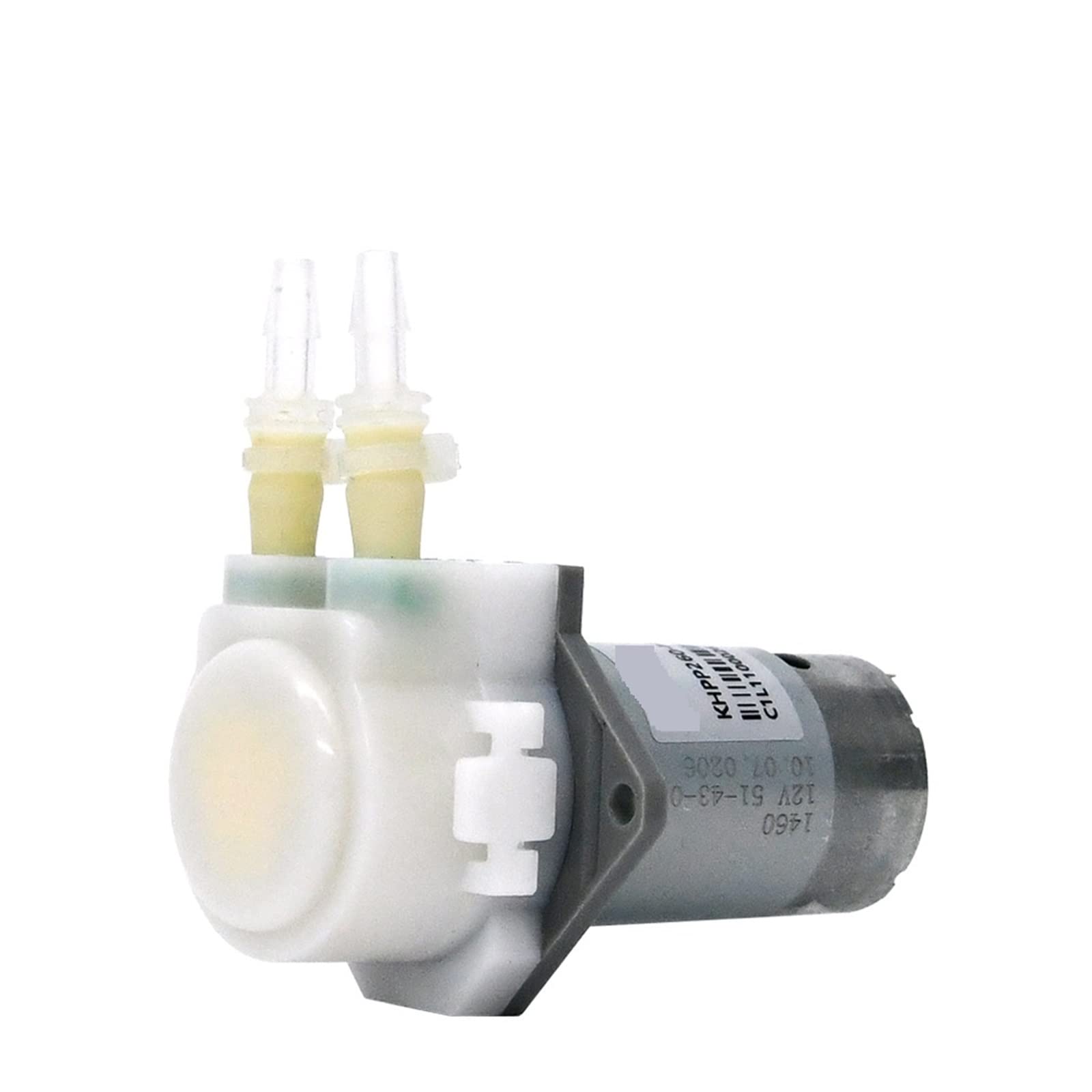 Merhovo Khpp260 12V Hb -P22 Water Pump, 260Ml/Min 12V/24V Peristaltic Pump Liquid Transfer With Gear Assembly Silicone Tubing Dc Motor(Khpp260 12V Hb -P22)