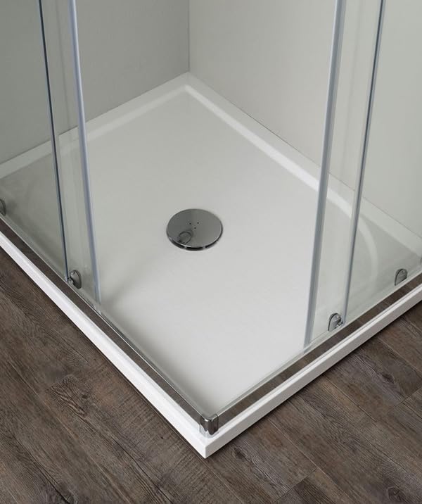 Hydra Box Doccia angolare Porta Scorrevole 80x80 cm Opaco