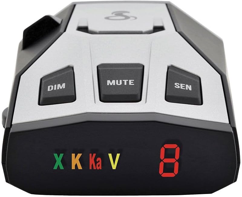 Cobra RAD 350 Laser Radar Detector, Long Range, False Alert Filter, Black | OLED Display
