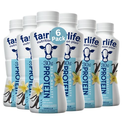 Image of FairIife Nutrition Plan - Vanilla High Protein Shake - 30g protein (6 Pack)