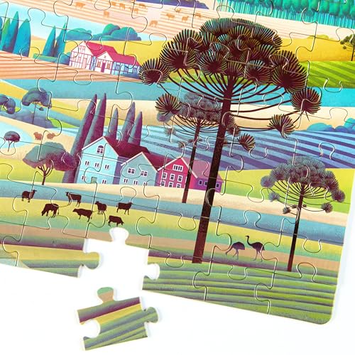 Cavalo Caramelo - Quebra-Cabeça - 100 peças