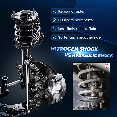 image for AEagle Front Strut Assembly & Sway Bar Links for 2007-2012 Nissan Sent