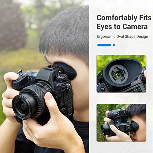 JJC Camera Eyecup Eyepiece for NIKON Z9 Viewfinder, 360° Rotatable Soft Eye Cup Replace Nikon DK-33 Rubber Eyecup (Updated Version) - Image 4