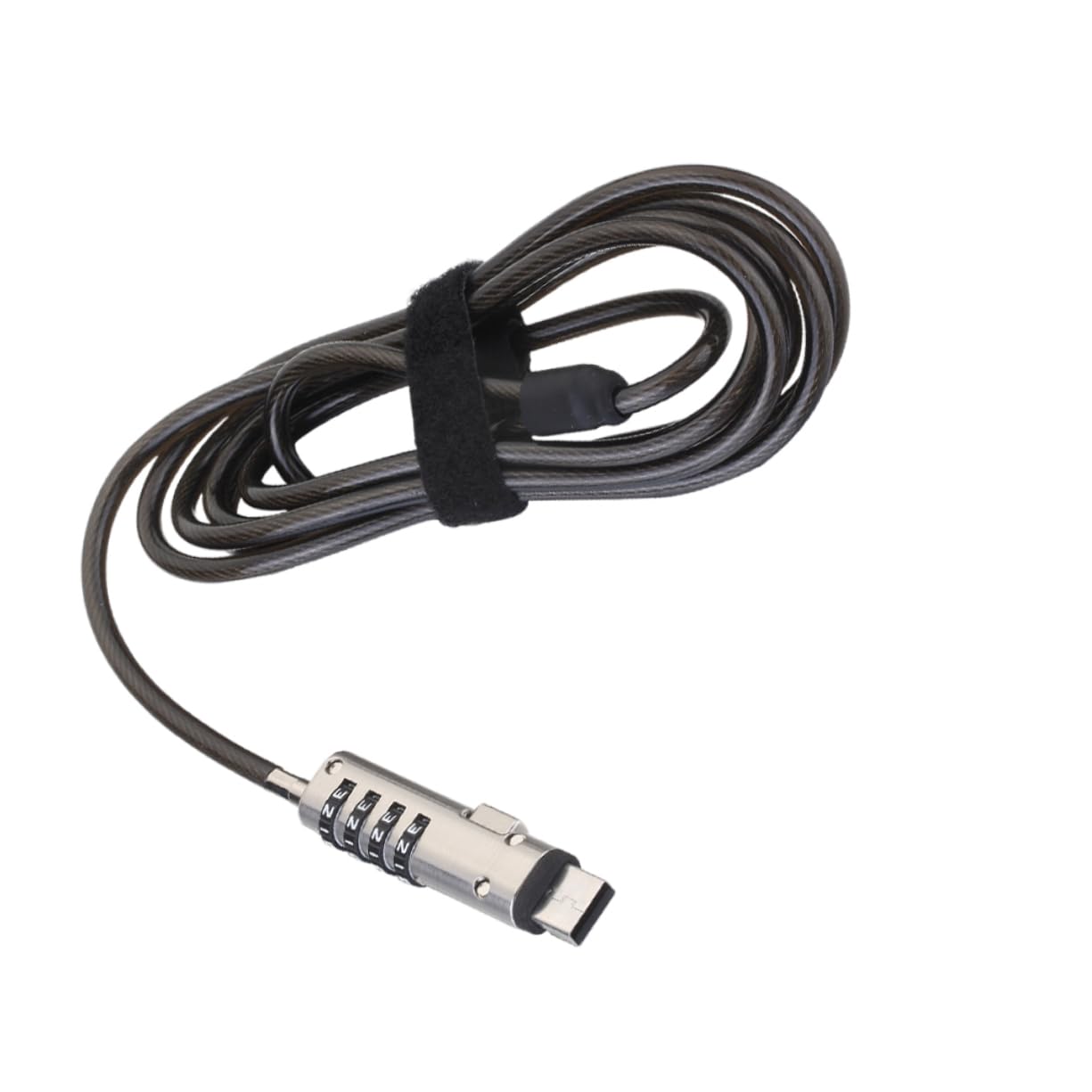 Housoutil USB Lock Laptop Security Lock Numeric Password Lock for Notebook Easy to Install Use