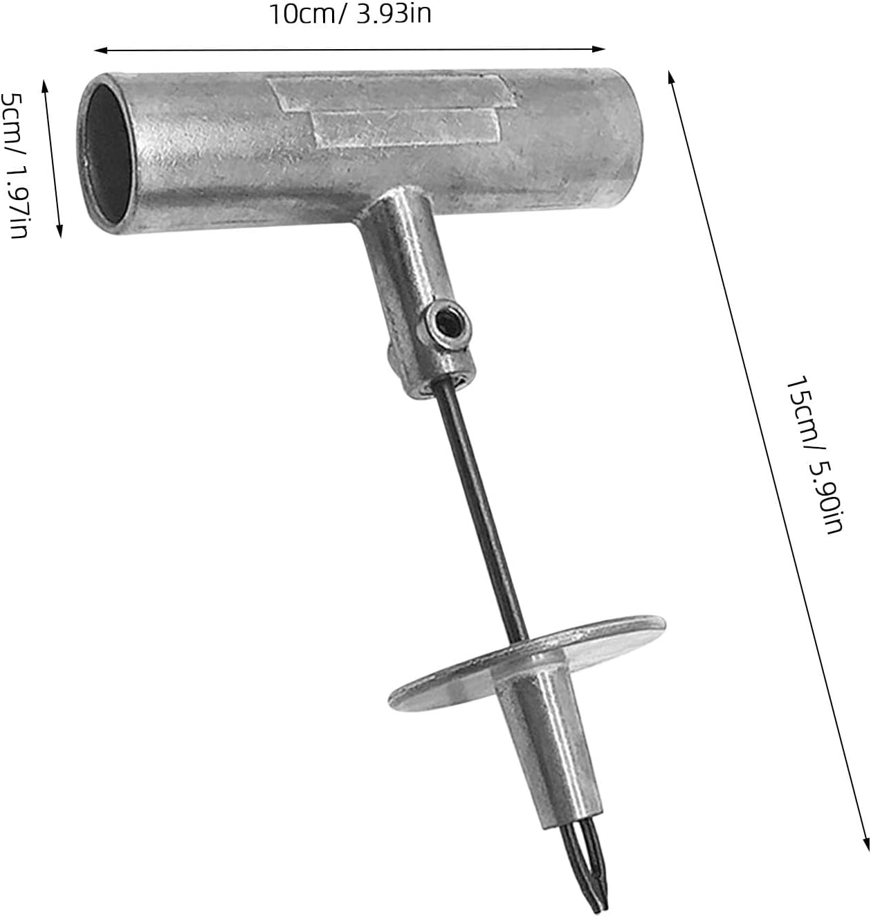 Tire Repair Tool Kit with Reamer and T Handle for Bikes