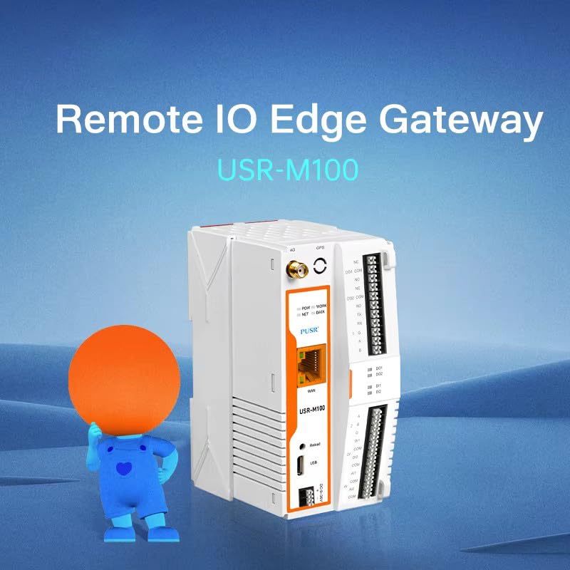 Extensor celular LTE Cat4 USR-M100 con computación perimetral y MQTT 5