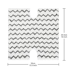 Alternative view of Isingo 4 Pack Replacement Steam Mop Pads Compatible Shark Lift-Away Pro & Genius Hard Floor Cleaner Steam Pocket Mop S3973 S3973D S5002 S5003 S6001 S6002 S6003