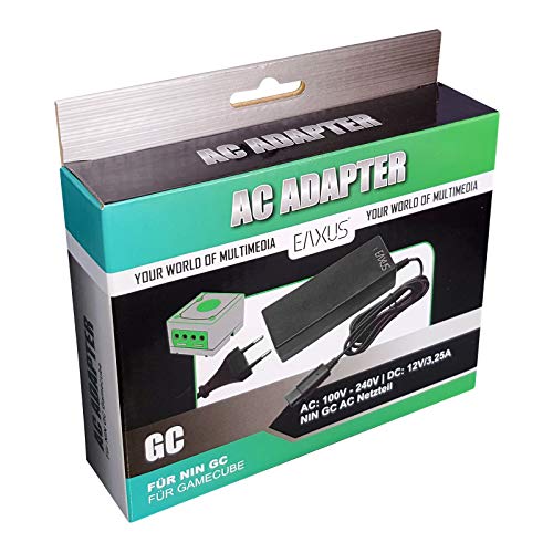 Eaxus® Fuente de alimentación adecuada para Nintendo GameCube NGC ⚡ - Cable de alimentación de 2,40 metros / adaptador de CA - imagen 7
