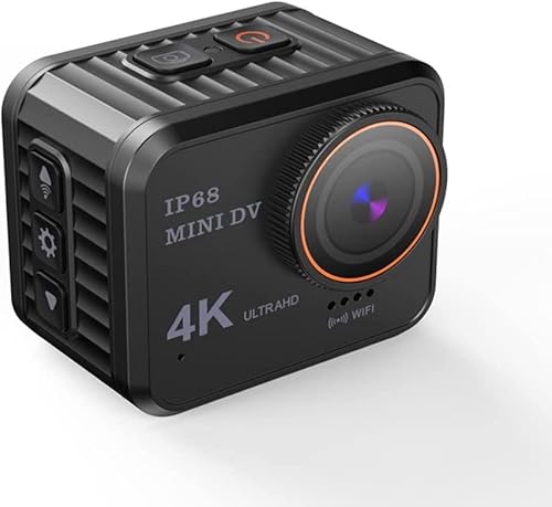 4K WiFi 20MP/60FPS Action Cam, EIS Impermeabile