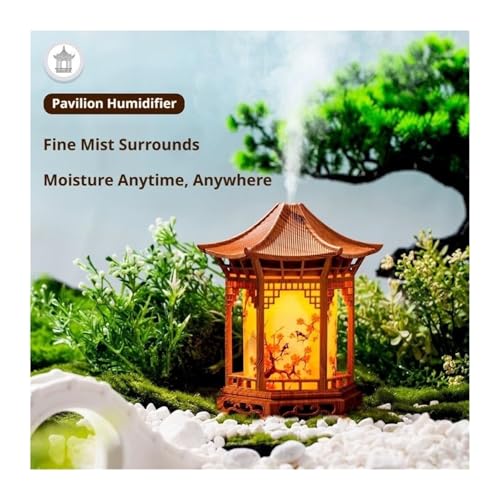 Diffuseur d'huiles essentielles Zen Pavilion 160 ml avec veilleuse LED
