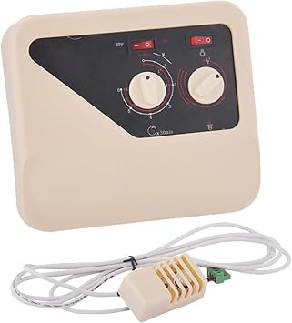 Sauna Stove External Heater Controller, Sauna Room Temperature Control Probe Connector, Long Life, Stable Performance, For Dry Sauna