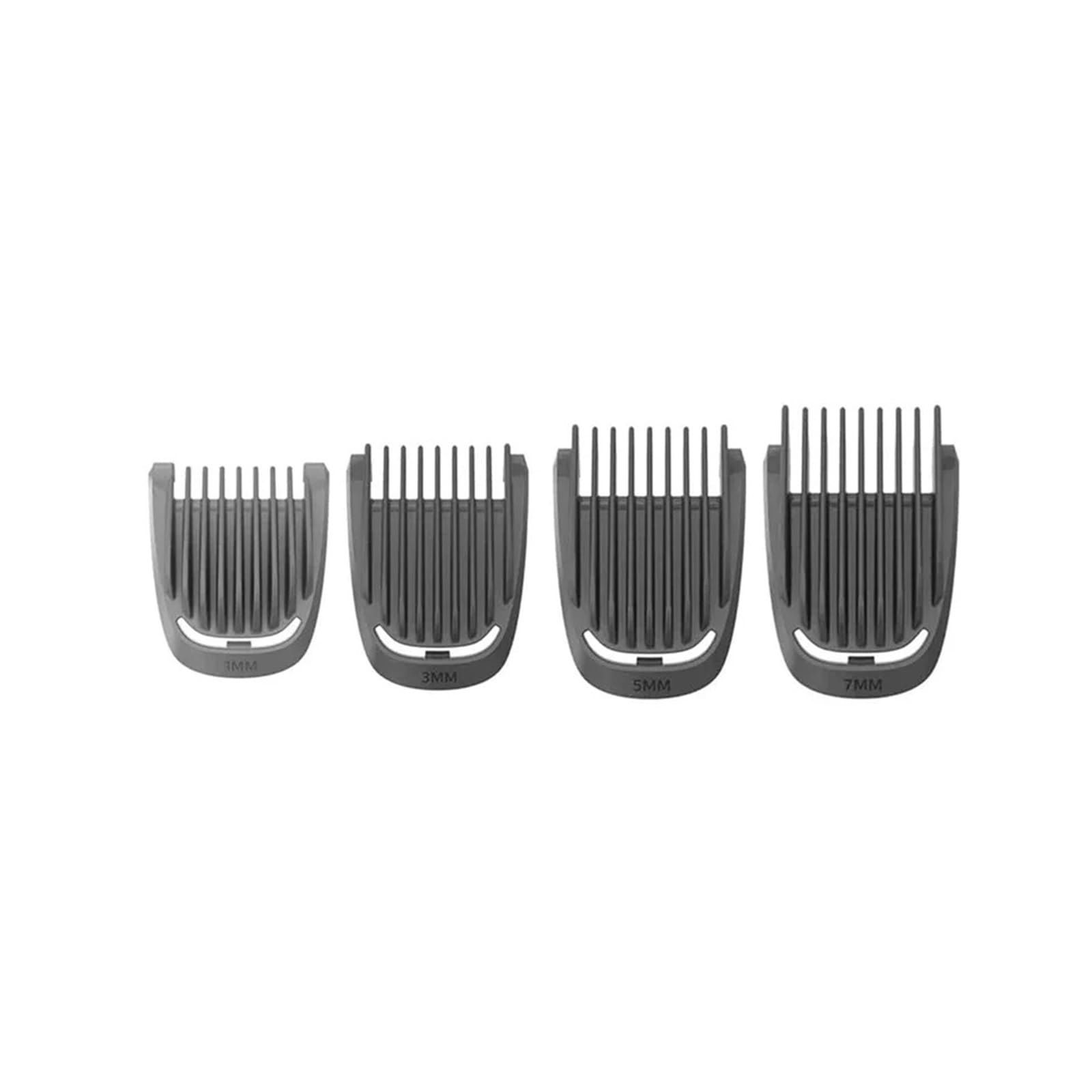 Pettine for protezioni da 1 mm, 3 mm, 5 mm, 7 mm, compatibile con Philips, compatibile con Norelco, trimmer multigroom MG7790 MG7791 MG7796 MG9730(4pcs set)