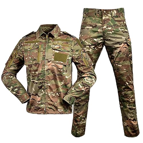 Tarnanzug Herren Paintball Combat Shirt Taktische Hose...