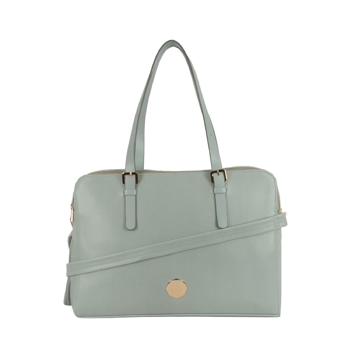 Baggit Women Green Laptop Handbag Large Size | Ladies Office Work Bag (B0CK88C8NX) Amazon Price History, Amazon Price Tracker