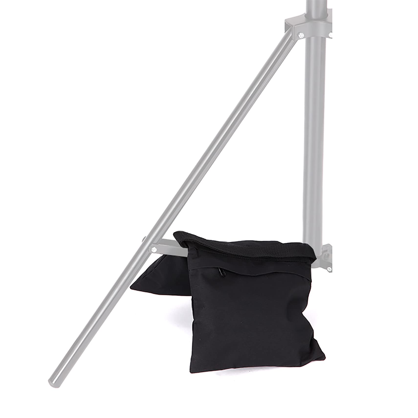 4Pcs Sacos de Arena Bolsas de Peso con Clips para Soporte de Luz Light Stand Trípodes Brazos Vídeo Fotografía Estudio Fotográfico Iluminación Patio Fuera de Casa Deportes Negro Sand Bag