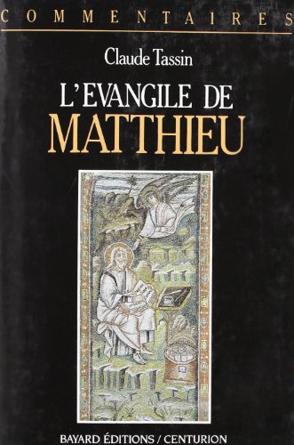 Evangile de matthieu (BAY.DOM.BIBLIQ.) 2227366028 Book Cover