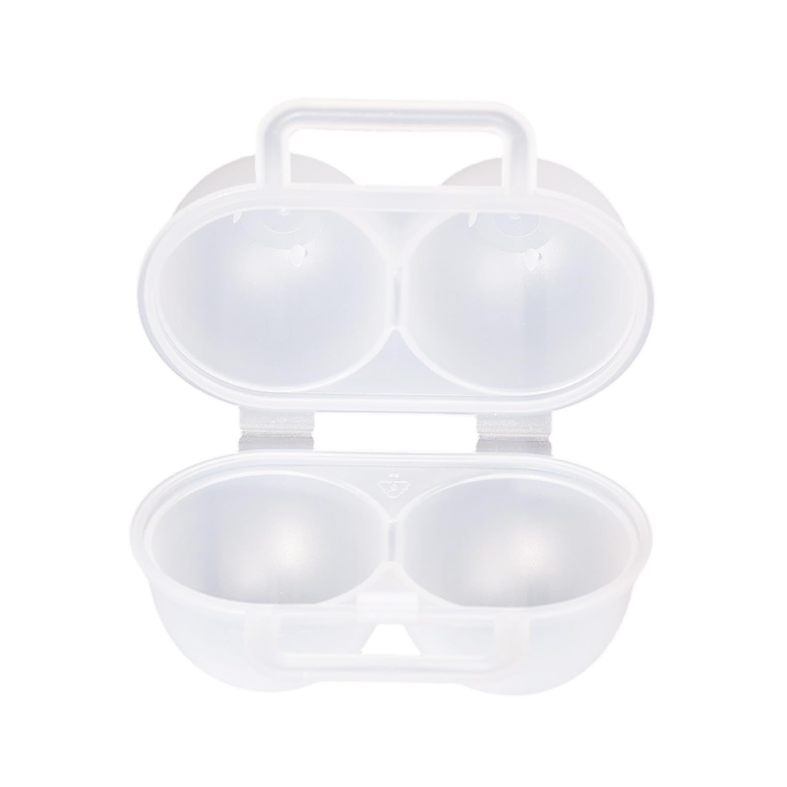 Eggs Container Case with Shockproof Construction 2 Slots Multipurpose Carriers Tray for Picnics and Camping Camping Holder