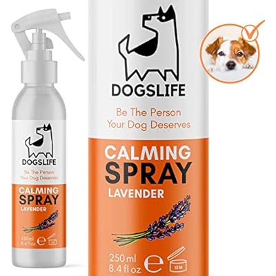 Dog Calming Spray | Safe Calming Spray For Dogs | Stress & Anxiety Relief | Lavender Scented Calming Aid For Dogs | UK Made Calm Spray | Works For Fireworks, Separation, Vet Visits + More!
