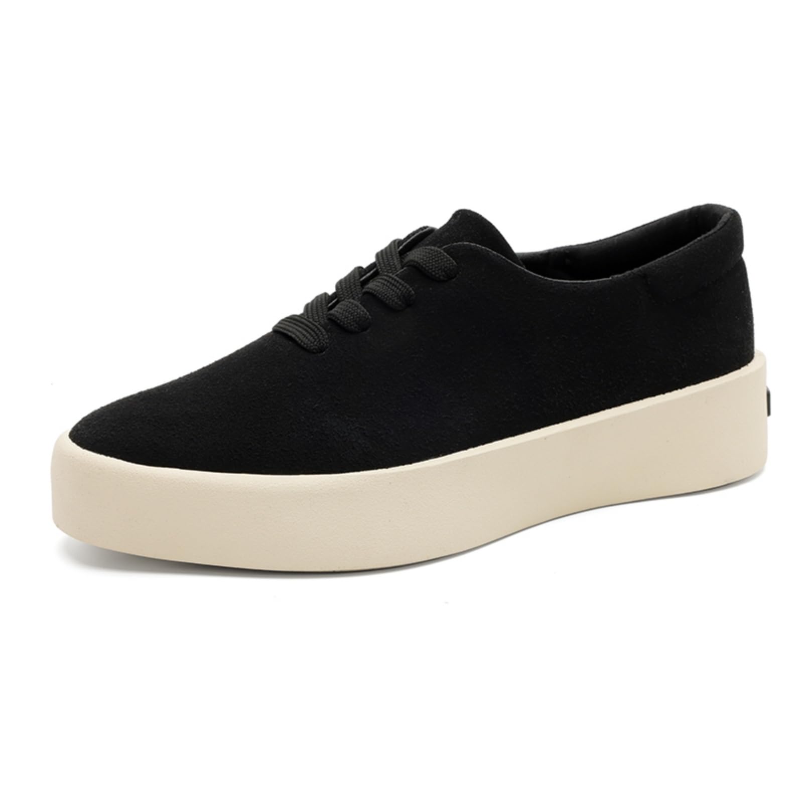 Men's Lace - Up Platform Sneakers, Stylish Casual Footwear - Ideal for Urban Strolls, Weekend Hangouts & Daily Commutes