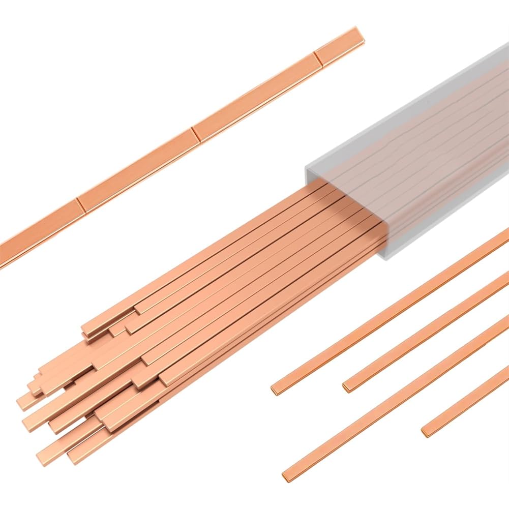 20 Stück Silberlotstangen 15% Silber-Lötstäbe mit 10" Flussmittelbeschichtetes Set für Kupferverarbeitung und Sanitär HVAC Lötset