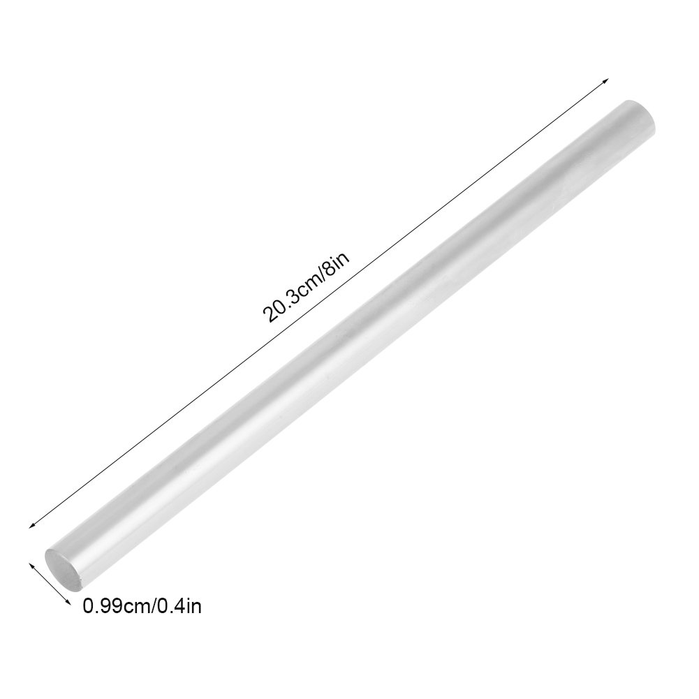 1pc Stalowy Wał Liniowy z łożyskiem Cylindrycznym Oś Liniowa Prosty Okrągły Pręt o średnicy 10mm Liniowy Ruch Pręt ze Stali Nierdzewnej Prosty Okrągły Pręt Liniowy(200mm)