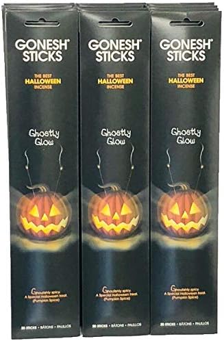 Gonesh Holiday Traditions Incense : Ghostly Glow 12 Pack (20 Sticks/Pack)