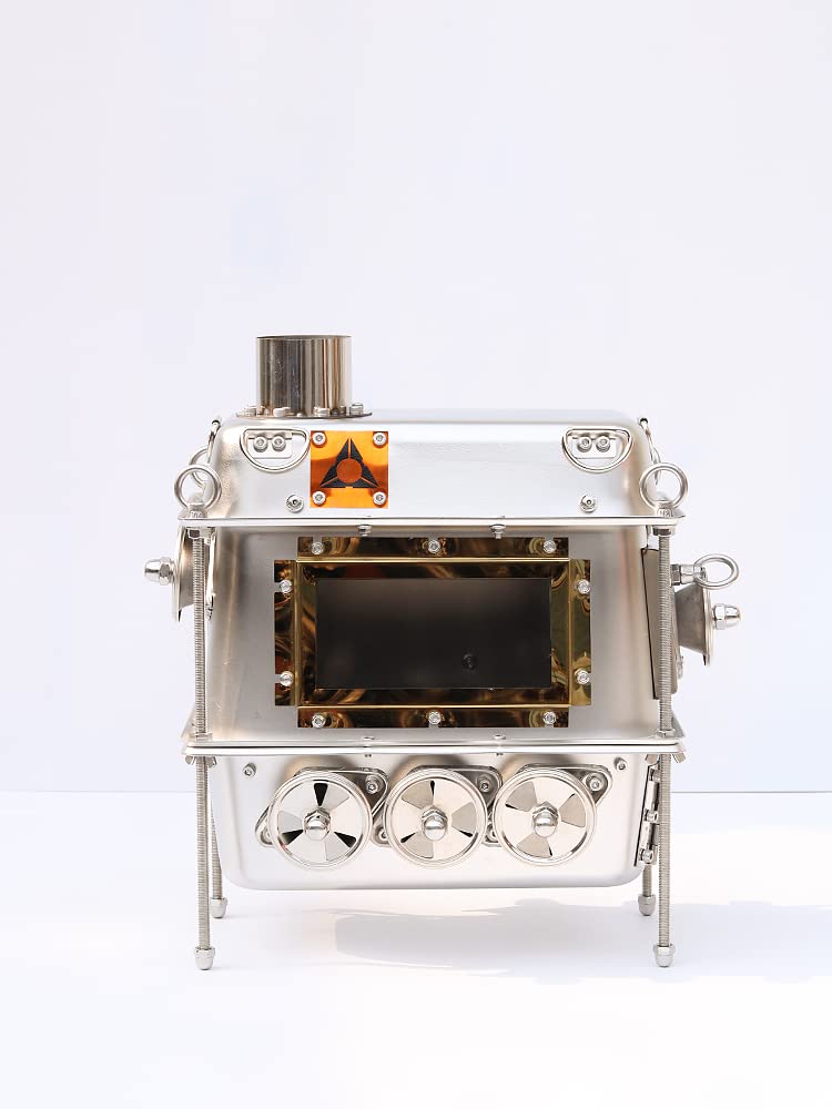 Amazon | FOCUS UNCLE リュック型キャンプ用薪ストーブ 小型- 軽量