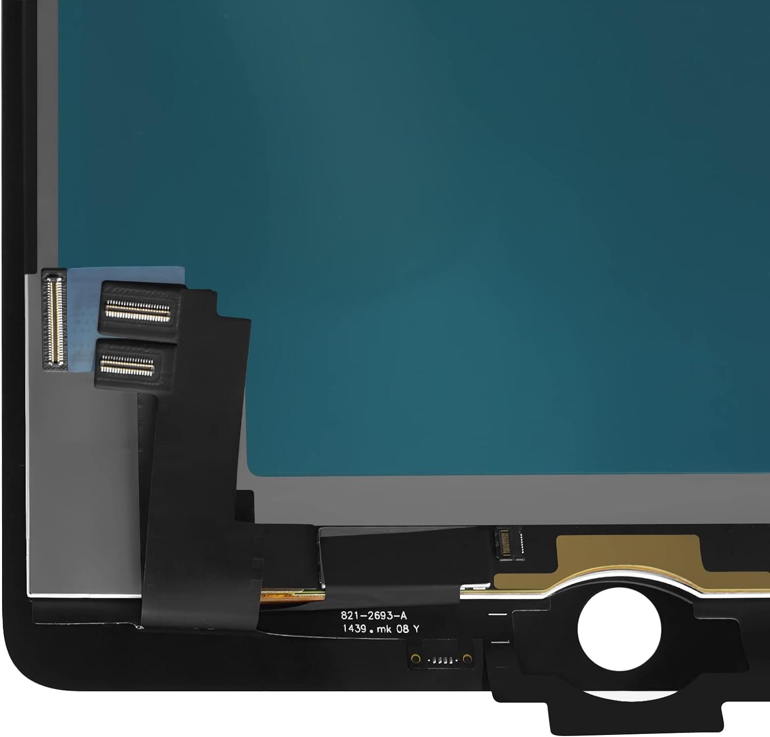 9.7" LCD Screen Replacement for iPad Air 2 (2nd Gen) A1566 A1567 Display LCD Assembly + Glass Touch Digitizer + Repair Kit (Black)