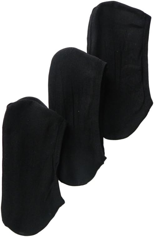 Wild Flowers Nylon Mid Cut Footie Sock (9-11, Black)