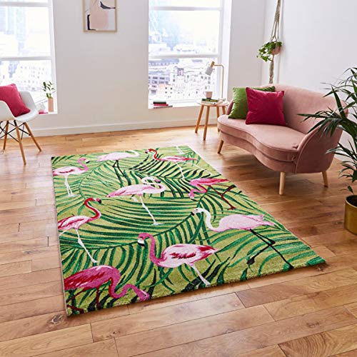 Image of Think Rugs Havana 2349 Floral Rug, Multi, 120 x 170 Cm
