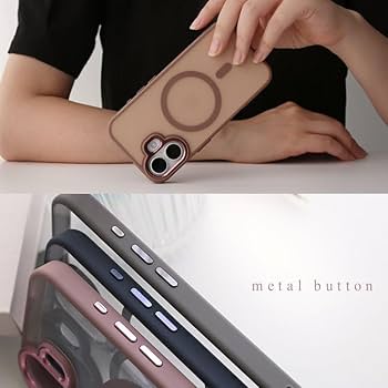 Amazon.co.jp: ZENIX DESIGN TECH iPhone16 用 ケース MagSafe対応