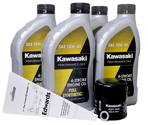 2013 Kawsaki NINJA ZX-6R ABS Full Synthetic Oil Change Kit